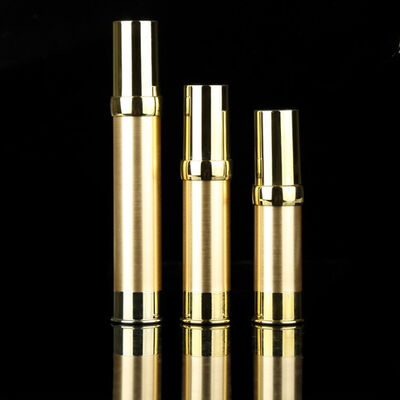15 ml 20 ml 30 ml Gold Plastic Lotion Airless Pump Flasje Airless Vacuüm Pump Sprayer Flasje