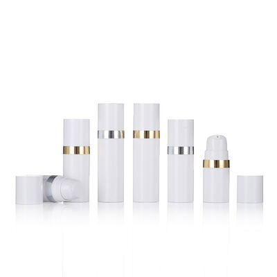 Hoogwaardig monster kleine flessen 15 ml zon cosmetische luchtloze fles voor mannen