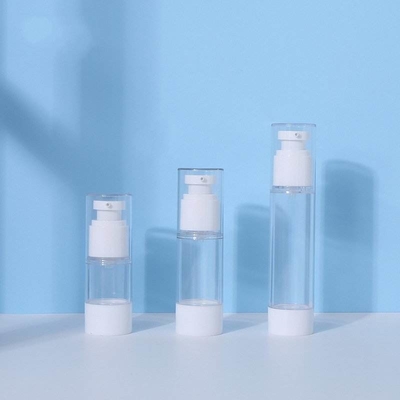 De plastic Kosmetische Pompflessen Zonder lucht voor Gezichtsogen romen Lotion 15ml 30ml 50ml af
