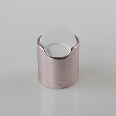 Geborstelde Aluminiumschijf Hoogste GLB voor Kosmetisch Pakket 24mm 28mm