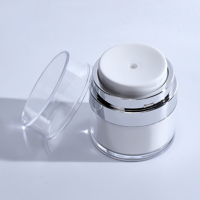 Kruik Zonder lucht van de de Luxepomp van 30ml 50ml de Navulbare voor Roomstichting