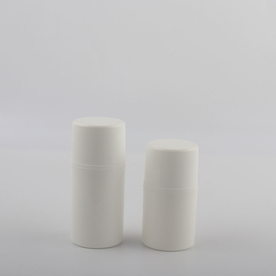Het witte Plastic Schoonheidsmiddel die van pp Fles de Zonder lucht 30ml 50ml 80ml verpakken van het Roomserum