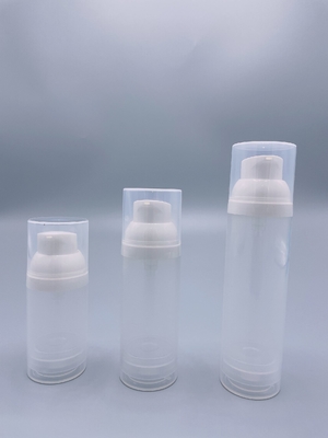 AANGEZIEN pp Navulbare Kosmetische Pompfles Zonder lucht 15ml 30ml 50ml 80ml 100ml 120ml ontruimen