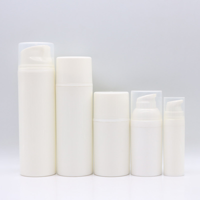 Plastic PP hervulbare luchtloze pompflessen 50 ml 100 ml 150 ml