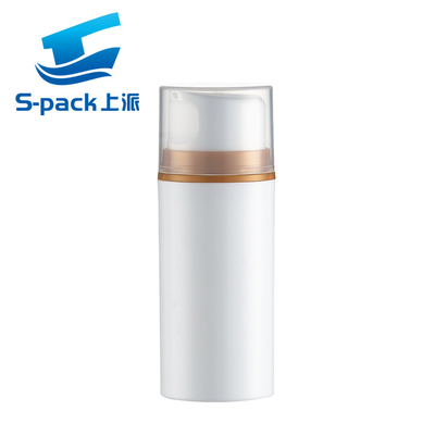 PET witte cosmetische potten luchtloze cosmetische flessen 30 ml 50 ml 100 ml 150 ml 200 ml