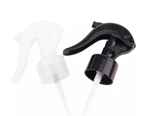 24/410 Duidelijk Wit Zwart Nevel Sproeiend Nozzle Head Mini Trigger Sprayer voor het reinigen