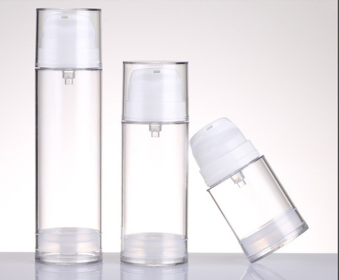 Luchtloze reisflessen Schroef op helder AS Luchtloze fles 30 ml 50 ml