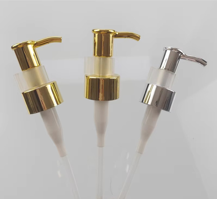 Aluminium lotion pompen grote dosering vloeistof dispenser hoofd lente binnen 24/410 Gebruik voor shampoo