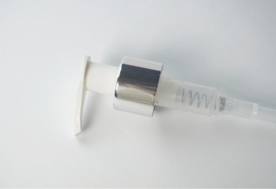 Metalen lotion pomp Links rechts systeem lotion shampoo dispenser pomp voor fles en leverancier in China
