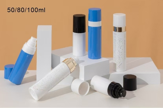 Afleveringszegel Warm stempelen en UV-verzegelen PET Plastic fijne spuitflessen 50ml 80ml 100ml met aangepaste kleuren