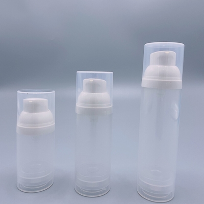 15 ml 30 ml 50 ml PP herbruikbare luchtloze pompflessen voor serum huidverzorging
