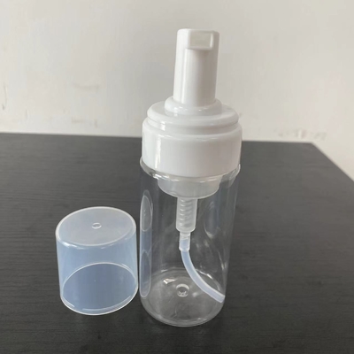 Natuurlijke 100 ml PET-fles met schuimpomp voor schoenen en shampoo