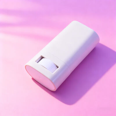 Aangepaste ovale platte 15g 20g Twist-up Stick Deodorant Verpakking Navulbare Body Deodorant Zonnebrandcrème Container Tubes Deodorant Verpakking