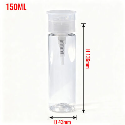 24/410 Nail Polish Remove Make Up Pump  With 150ml Bottles