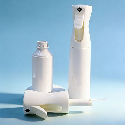 300 ml plastic fijne mistspuitfles voor reinigingsoplossingen OEM continue mistspuitflessen met logo