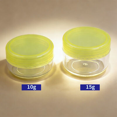 HOT Sale Cosmetische container 10g 15g Custom Kleur PS Plastic Oog Gezicht Mini Body Cream Jar
