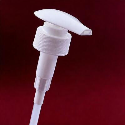 Grote platte kop shampoolotionpomp 28/410 voor fles