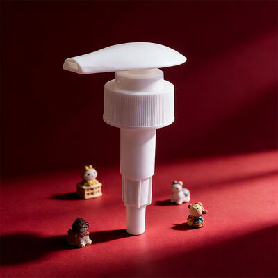 Grote platte kop shampoolotionpomp 28/410 voor fles