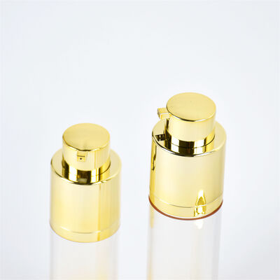 Cosmetische Luxe AS Airless Pomp Fles 15ml 30ml 50ml Witte Dubbele Wand Airless Serum Fles met Matglas Fles