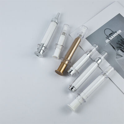 Spuit Airless Plastic Verpakking Pomp Serum Spuit Airless 5ml 10ml 15 ml 20ml Herbruikbare Cosmetische Airless Spuit Fles