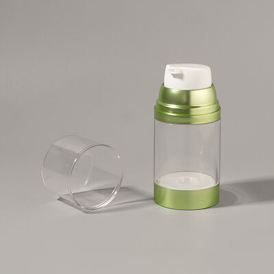 Fabrieksgroothandel Luxe 100ml 150ml 120ml ABS AS Airless Pomp Fles met Mat Glanzend UV Vakmanschap