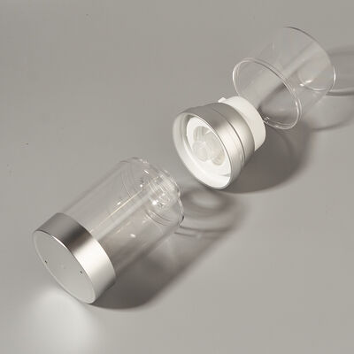 Fabrieksgroothandel Luxe 100ml/150ml/120ml ABS Airless Pomp Fles voor Persoonlijke Verzorging Custom Printmethode voor Lotion