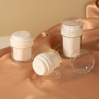 Hoogwaardige Luxe Airless Pomp Fles 15ml 30ml 50ml voor Persoonlijke Verzorging Vacuüm Flessen Hot Sale Groothandel Fabriek Custom