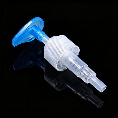 Grote kop vloeibare zeep handwasdispenser Plastic lotionpomp 24/410 28/410 geribbeld