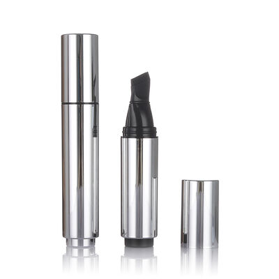 Zwarte kleur Airless huidverzorgingsfles 20 ml plastic airless lotionfles met borstelkop