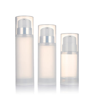 Luchtloze pompfles 150 ml 200 ml 250 ml/PP Transparante lotion pompfles voor cosmetische verpakkingen