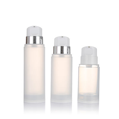 Luchtloze pompfles 150 ml 200 ml 250 ml/PP Transparante lotion pompfles voor cosmetische verpakkingen