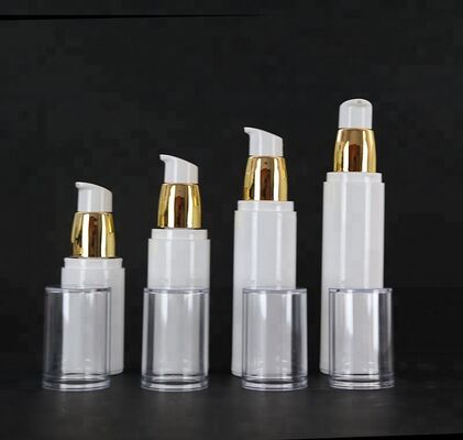 Plastic lotion fles Goud Shampoo Water luchtloze pomp fles