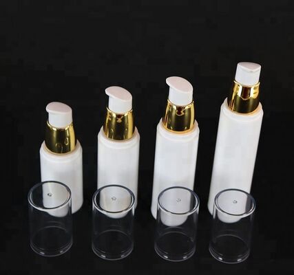 Plastic lotion fles Goud Shampoo Water luchtloze pomp fles