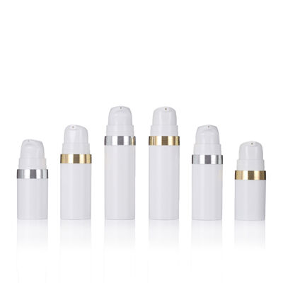 Hoogwaardig monster kleine flessen 15 ml zon cosmetische luchtloze fles voor mannen