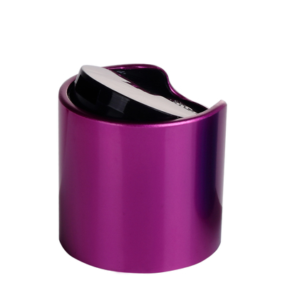 Aluminium Plastic Kosmetische Kroonkurken 28mm OEM van Schijf Hoogste Flip Top