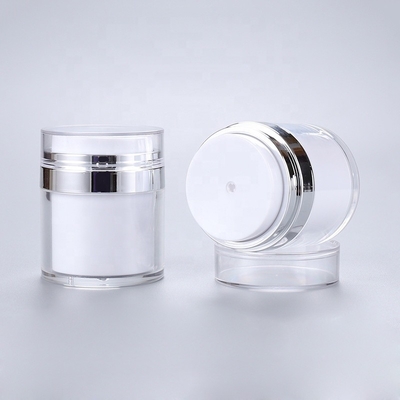 De acrylkruik Zonder lucht van de Pomproom, Kosmetische Containerkruik 50ml 50g voor Lotion Verpakking