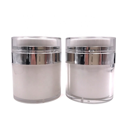 Kruik de Zonder lucht van de de Pomproom van 1oz 4oz, Acryl Kosmetische Kruik voor skincare Verpakking