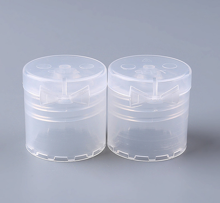 kosmetisch Flip Top Bottle Caps Transparent maakt 20/410 24/410 glad
