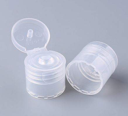 kosmetisch Flip Top Bottle Caps Transparent maakt 20/410 24/410 glad