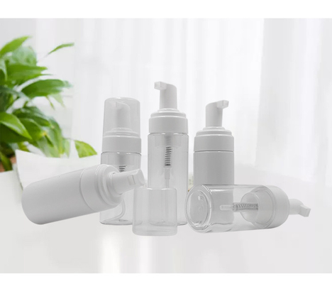 43mm Schoonheidsmiddelen Plastic Flessen, Vloeibare de Pompflessen 100ml 150ml van het Zeepschuim