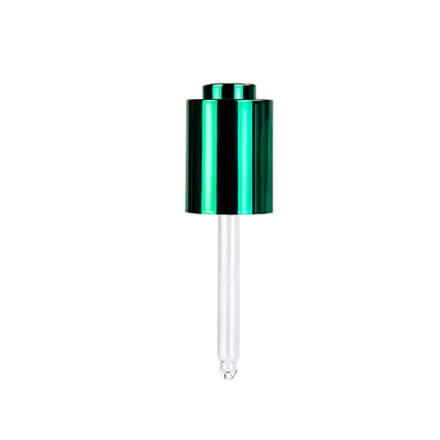 18mm Kosmetisch Klein Glasdruppelbuisje om Vorm met Bamboedrukknop