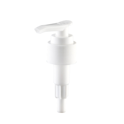 Schroef onderaan Slot 28mm Blauwe Lotionpomp, Plastic pp 24 410 Witte Lotionpomp